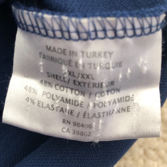 Theory Goris Fine Bilen Polo Shirt Men's XXL - Picture 8 of 15